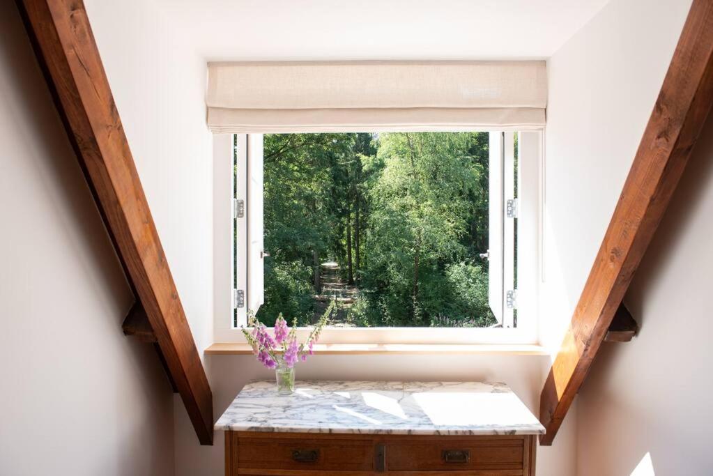 Fantastisch Familiehuis Met Grote Tuin I Bosrijk Lunteren Exteriér fotografie